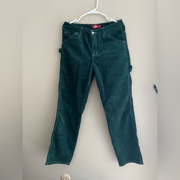 Dickies green corduroy jeans - Picture 1 of 2